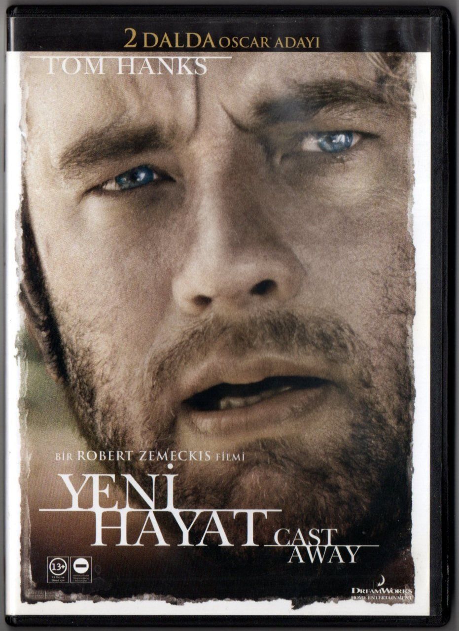 YENİ HAYAT - CAST AWAY - TOM HANKS - ROBERT ZEMECKIS - DVD 2.EL