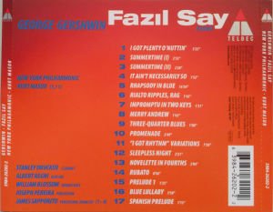 FAZIL SAY - GERSHWIN (1999) - CD SIFIR