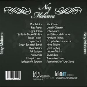 FATİH YILDIZ - NEY MAKAMI (2011) - CD SUFİ NEY SIFIR