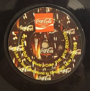 COCA COLA - HAYATIN GERÇEK TADI (MEHMET TANERİ) -  7'' 45 DEVİR KAPAKSIZ 2.EL