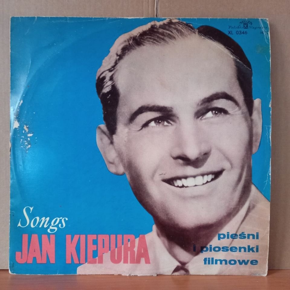 JAN KIEPURA – PIESNI I PIOSENKI FILMOWE [SONGS] - LP 2.EL PLAK