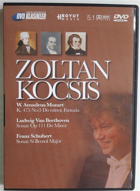 ZOLTAN KOCSIS MOZART, BEETHOVEN, SCHUBERT - DVD 2.EL