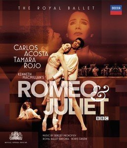 PROKOFIEV: ROMEO & JULIET - CARLOS ACOSTA - THE ROYAL BALLET - BLU-RAY SIFIR