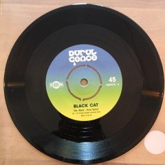 DURUL GENCE - BLACK CAT - BOO SONG (1974) - 7'' 45 DEVİR SINGLE PLAK (2019)