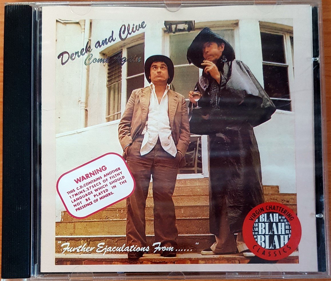 DEREK AND CLIVE - COME AGAIN (1977) 1989 REISSUE / COMEDY, SPOKEN WORD CD 2.EL