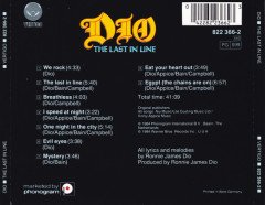 DIO - LAST IN LINE (1984) - CD SIFIR
