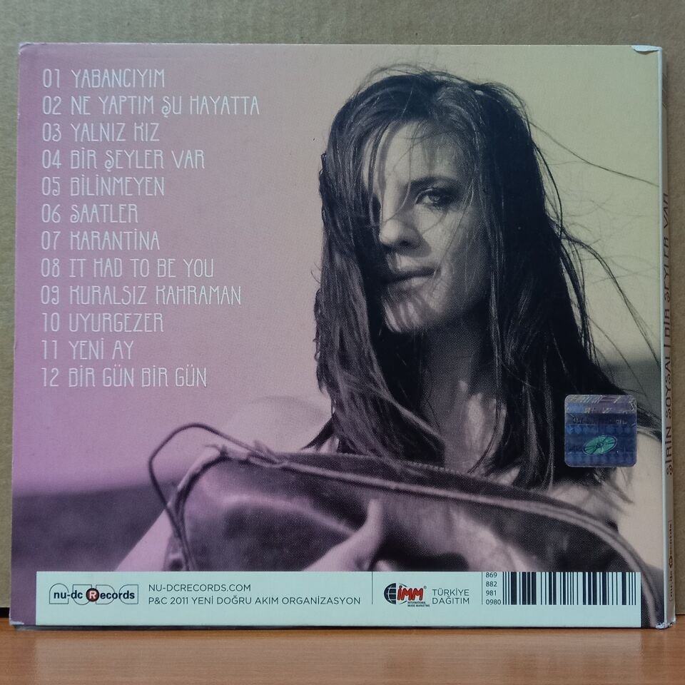 ŞİRİN SOYSAL – BİR ŞEYLER VAR (2011) - CD 2.EL