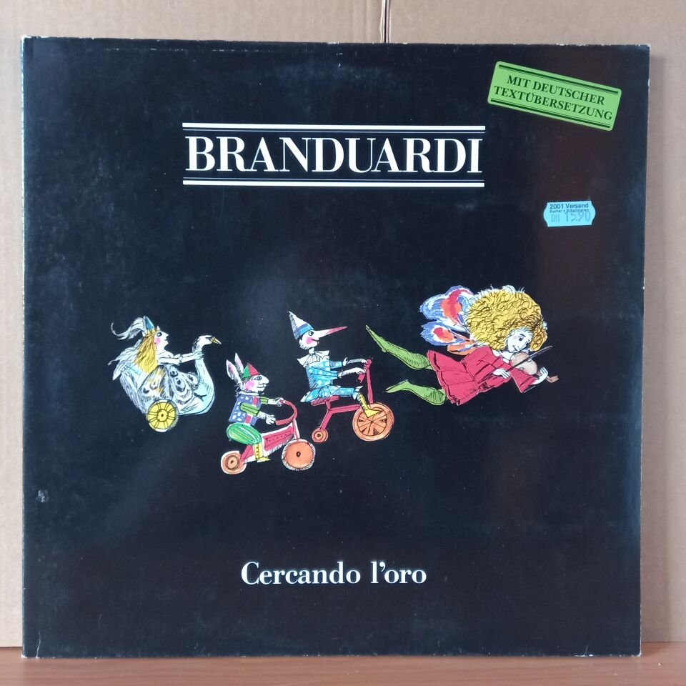 BRANDUARDI – CERCANDO L'ORO - LP 2.EL PLAK