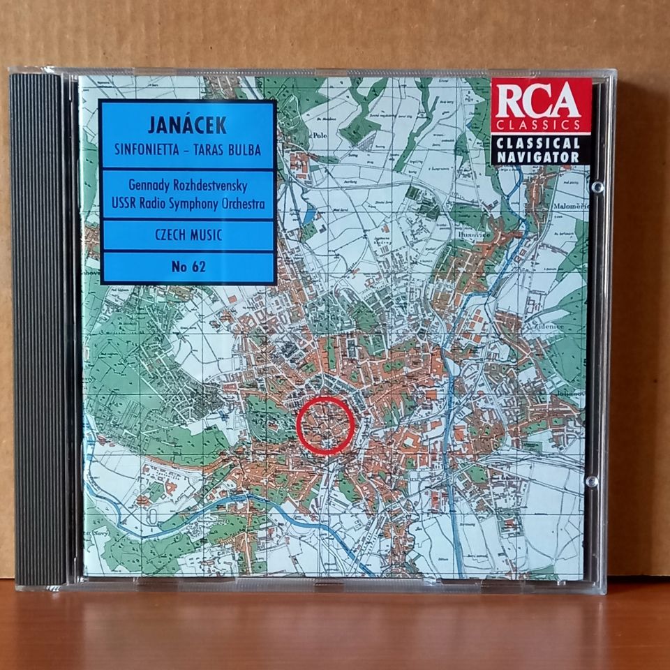 JANACEK: SINFONIETTA, TARAS BULBA / GENNADY ROZHDESTVENSKY, USSR RADIO SYMPHONY ORCHESTRA (1995) - CD 2.EL