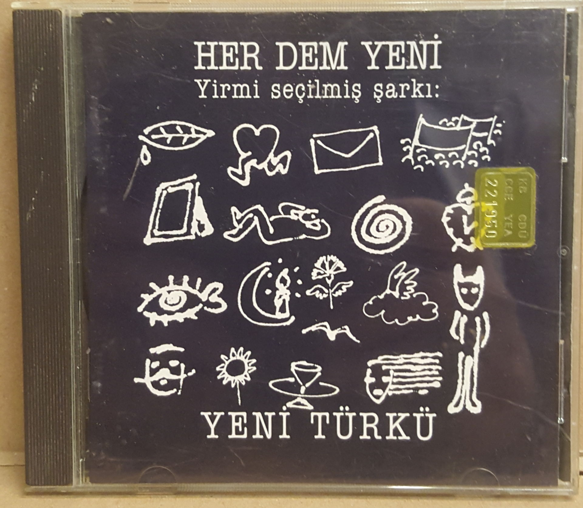 YENİ TÜRKÜ - HER DEM YENİ (1996) - CD İLK BASKI SARI BANDROL 2.EL