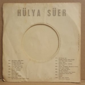 HÜLYA SÜER - ASMAM ÇARDAKTAN / TEPSİ TEPSİ FINDIKLAR - 7'' 45 DEVİR KAPAKLI 2.EL 45LİK PLAK