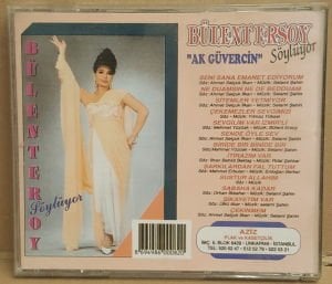 BÜLENT ERSOY - AK GÜVERCİN (1983) - CD 1992 BASIM 2.EL