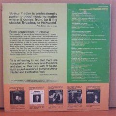 MOTION PICTURE CLASSICS -  ARTHUR FIEDLER BOSTON POPS (1970) - 2LP 2.EL PLAK