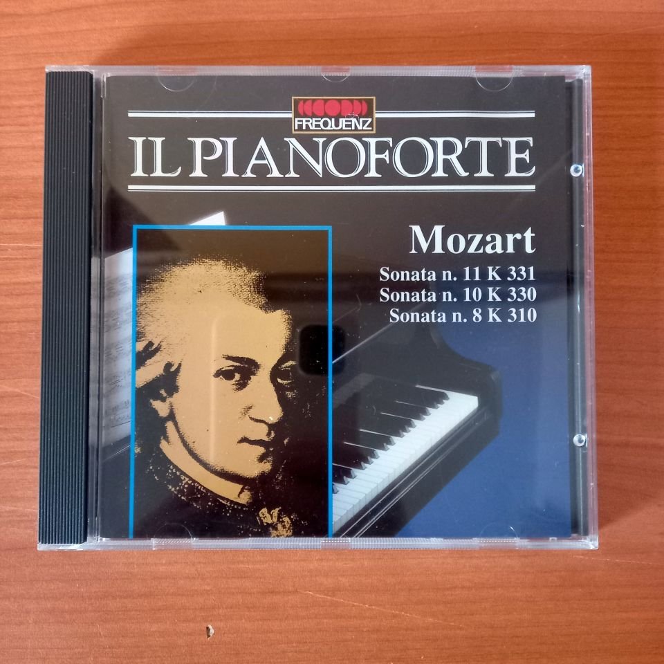 MOZART: SONATA N. 11 K 331, SONATA N. 10 K 330, SONATA N. 8 K 310 / CECILE OUSSET (1991) - CD 2.EL