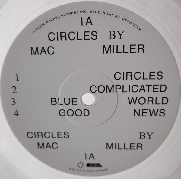 MAC MILLER - CIRCLES (2020) - 2LP 2020 CLEAR EDITION SIFIR PLAK