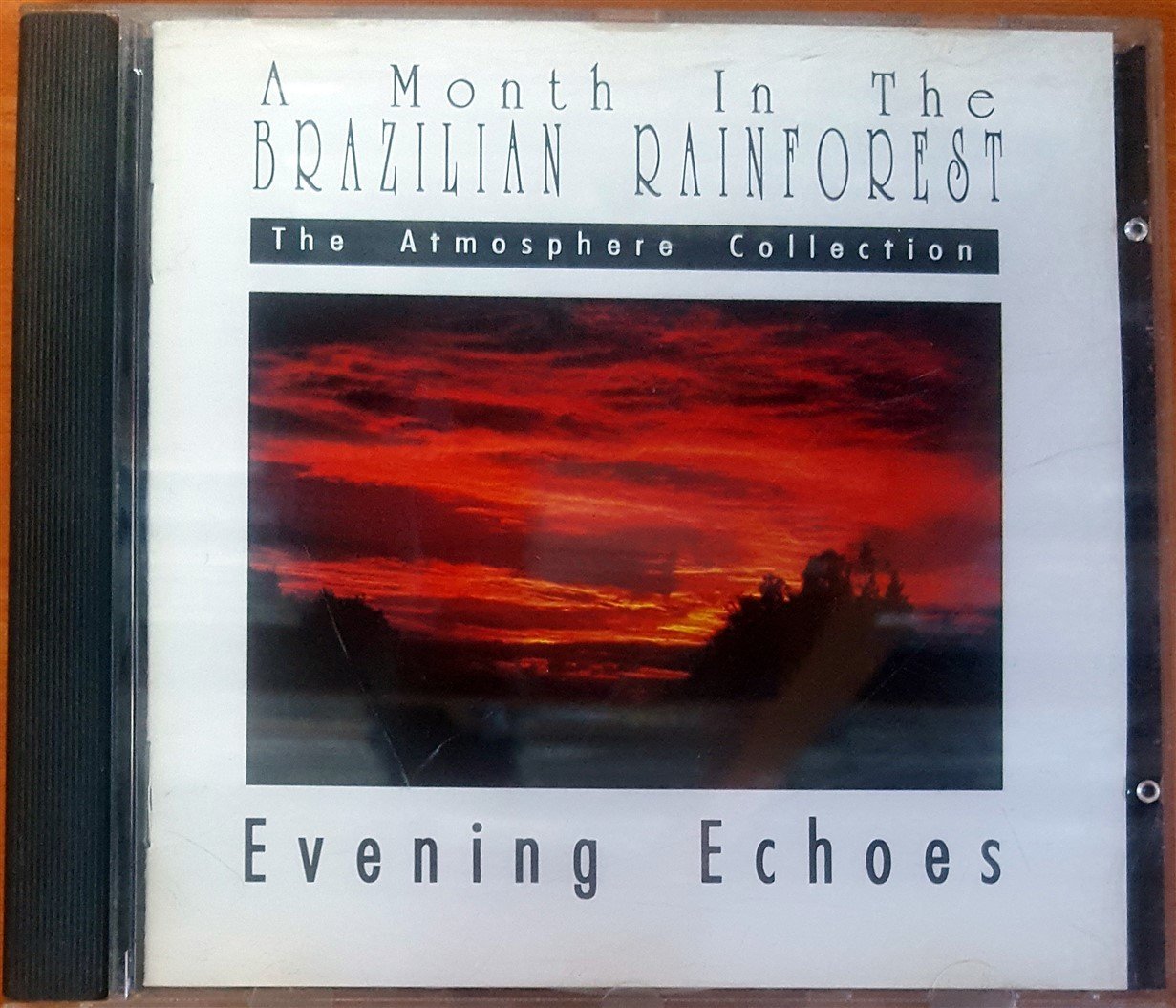 A MONTH IN THE BRAZILIAN RAINFOREST / EVENING ECHOES / THE ATMOSPHERE COLLECTION (1990) FIELD RECORDING, NON MUSIC / RYKODISC CD 2.EL
