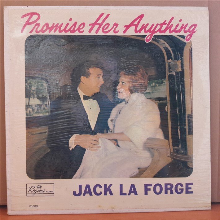 JACK LA FORGE - PROMISE HER ANYTHING - LP DÖNEM BASKISI SIFIR PLAK