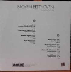 BROKEN BEETHOVEN curated by STEFAN FRICKE (2020) - LP PLAK SIFIR (ALPER MARAL, KOCH, WAGNER,MUENZ...)