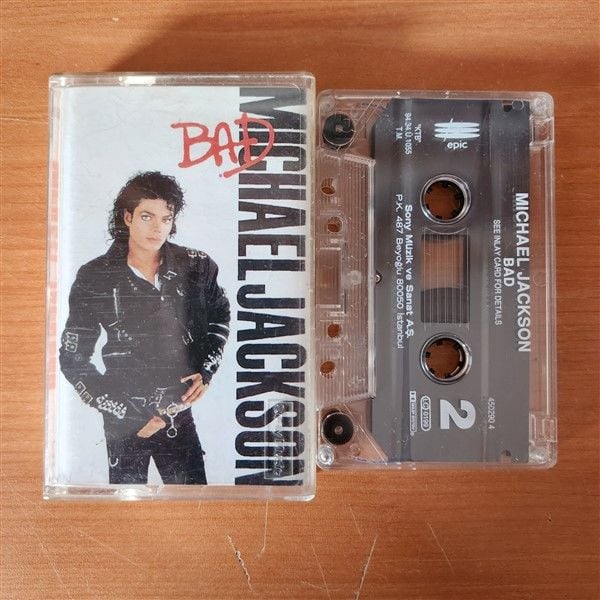 MICHAEL JACKSON - BAD (1994) - KASET 2.EL