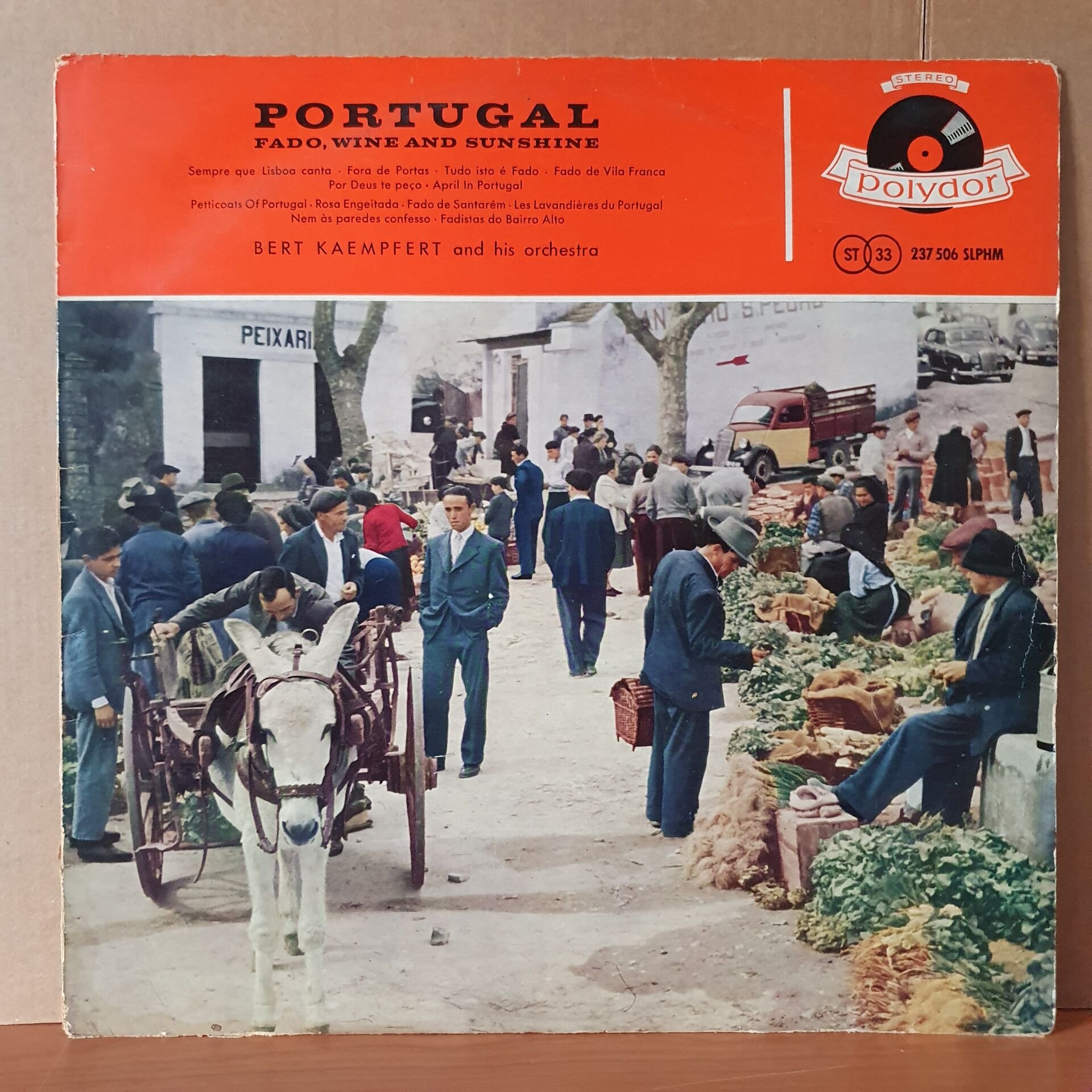 PORTUGAL: FADO, WINE AND SUNSHINE / BERT KAEMPFERT AND HIS ORCHESTRA (1958) - LP 2.EL PLAK