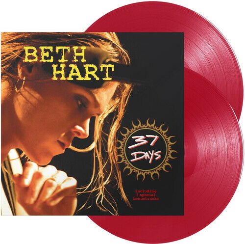 BETH HART - 37 DAYS (2007) - 2xLP 2023 TRANSPARENT RED VINYL SIFIR PLAK