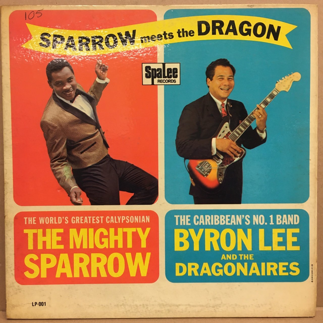 SPARROW MEETS THE DRAGON MIGHT SPARROW BYRON LEE CALYPSO 2.EL PLAK