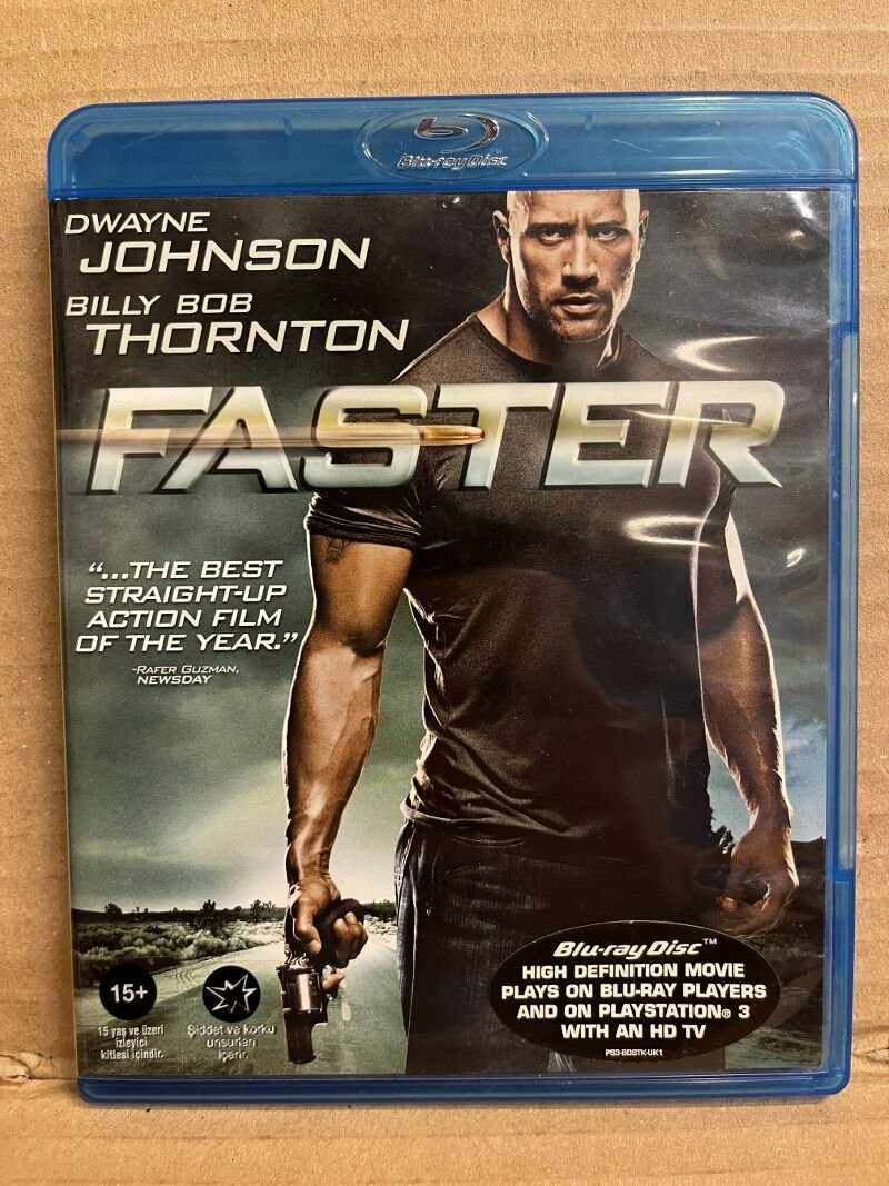 FASTER - DWAYNE JOHNSON - BLU-RAY 2.EL