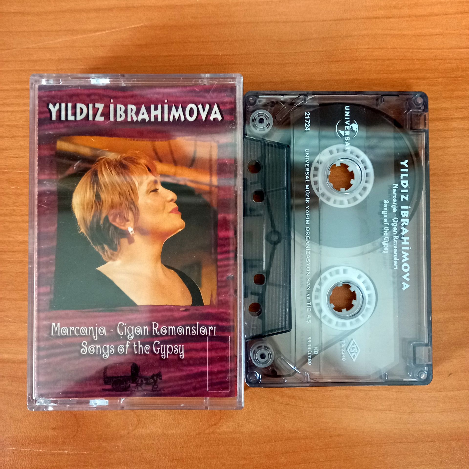 YILDIZ İBRAHİMOVA - MARCANJA / ÇİGAN ROMANSLARI (1999) - KASET 2.EL
