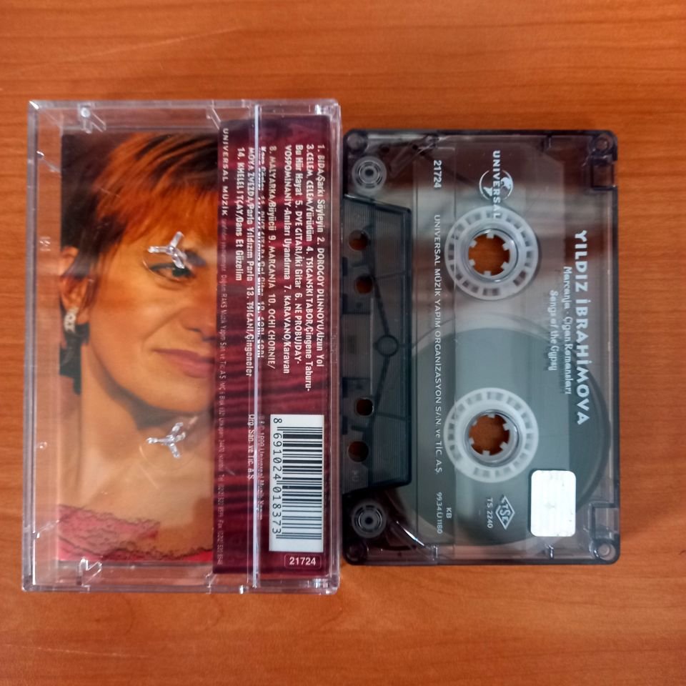 YILDIZ İBRAHİMOVA - MARCANJA / ÇİGAN ROMANSLARI (1999) - KASET 2.EL