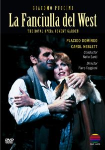 LA FANCIULLA DEL WEST - GIACOMO PUCCINI - PLACIDO DOMINGO - NELLO SANTI (1983) DVD SIFIR