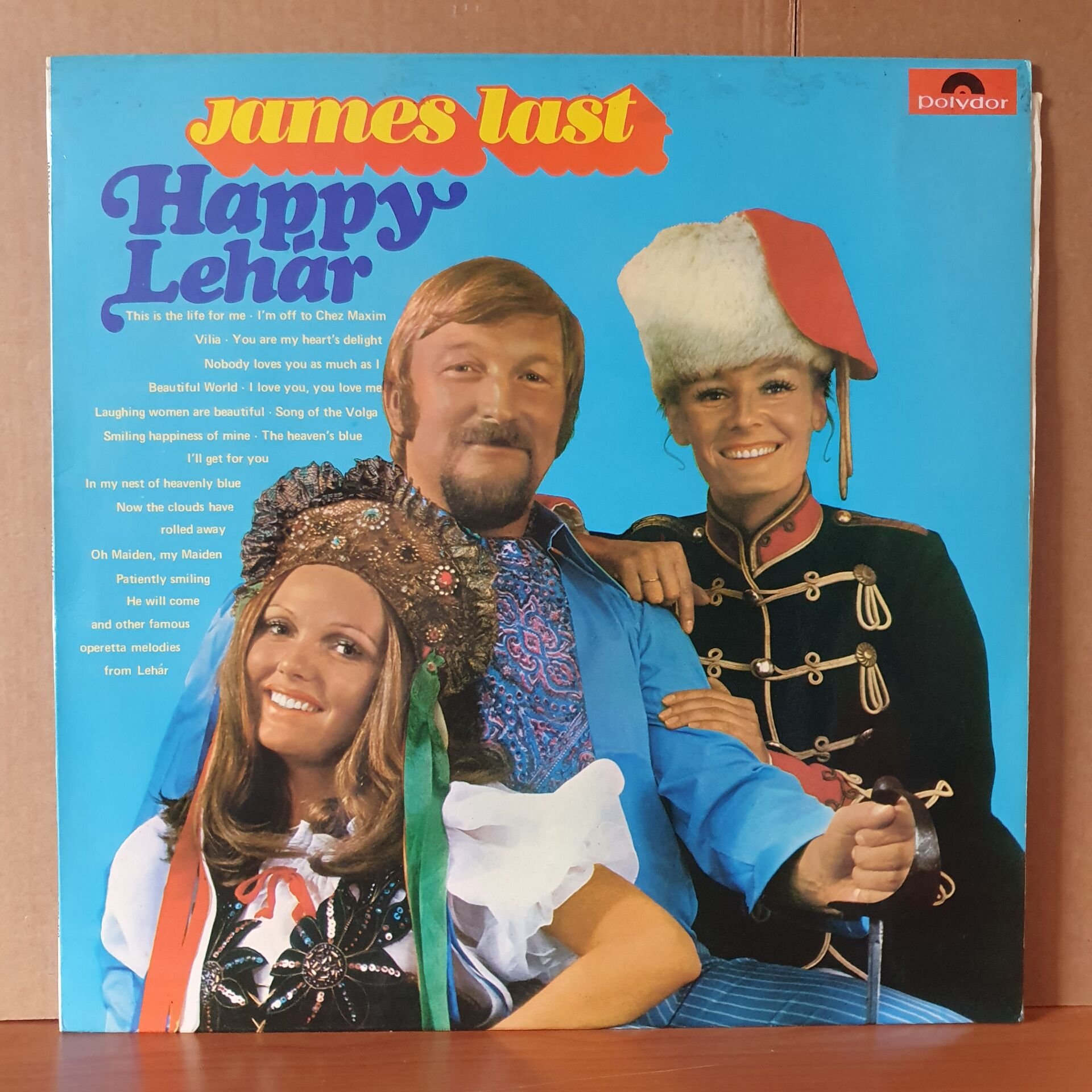 JAMES LAST - HAPPY LEHAR (1969) - LP 2.EL PLAK