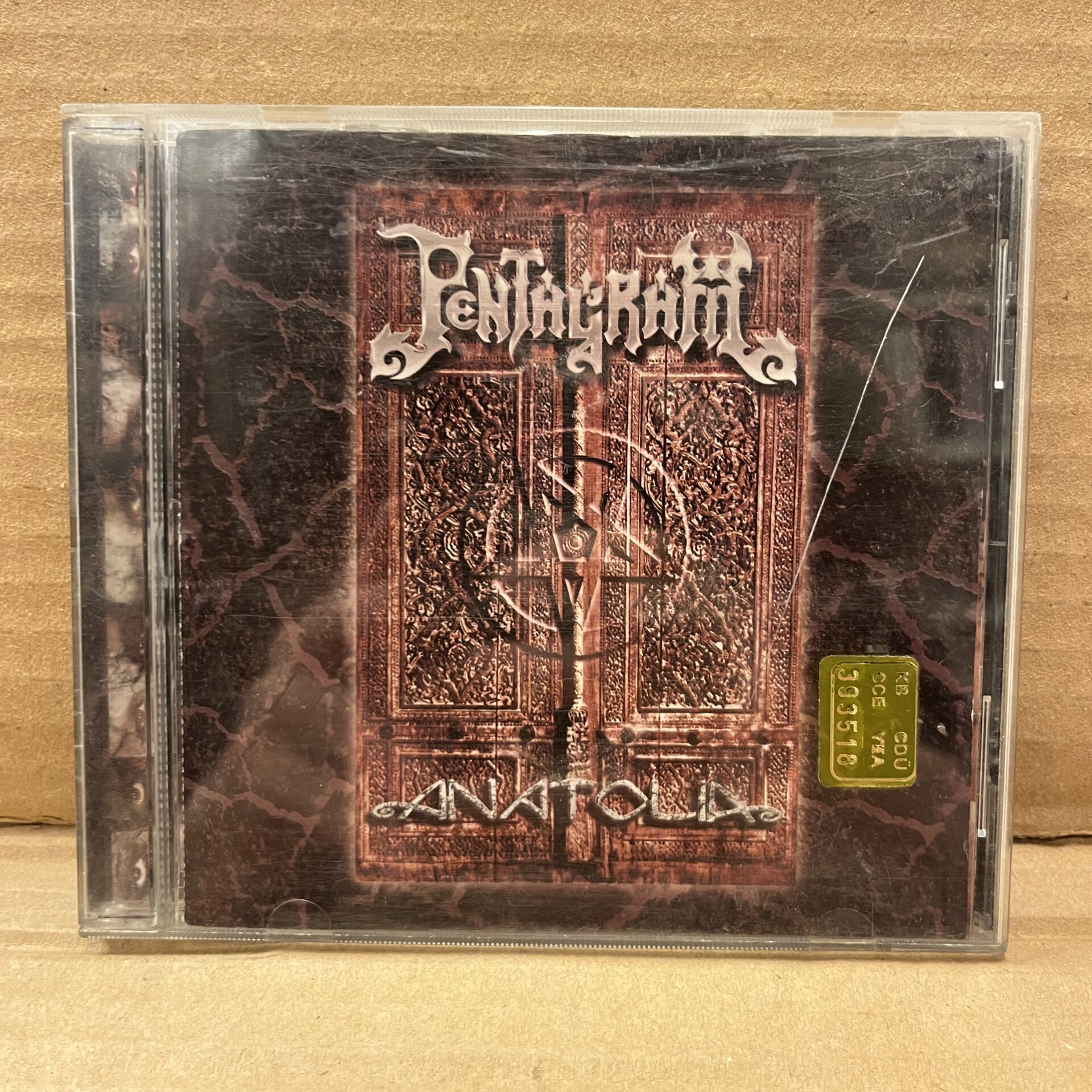 PENTAGRAM - ANATOLIA (1997) - TURKISH METAL CD RAKS MÜZİK 2.EL