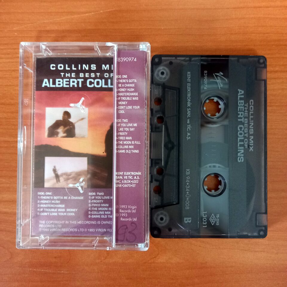 ALBERT COLLINS - COLLINS MIX / THE BEST OF (1994) - KASET 2.EL