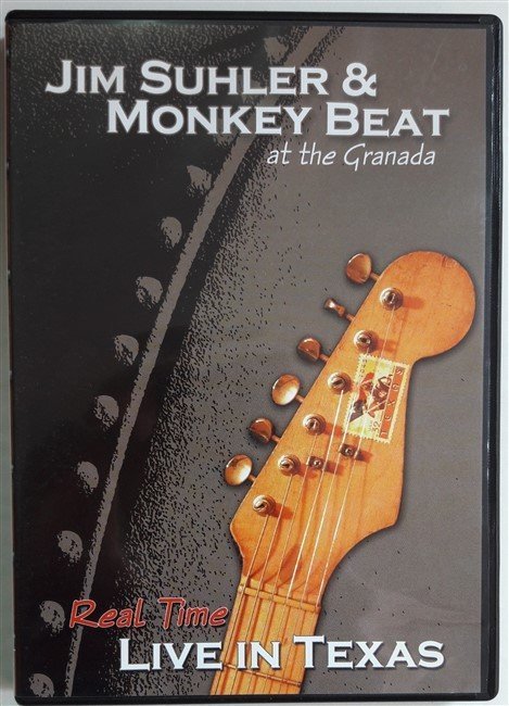 JIM SUHLER & MONKEY BEAT - REAL TIME LIVE IN TEXAS - DVD 2.EL