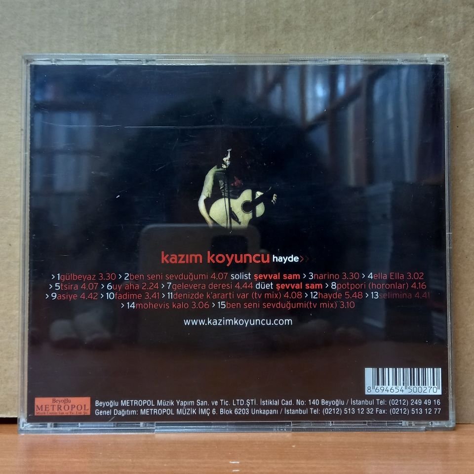 KAZIM KOYUNCU - HAYDE - CD 2.EL