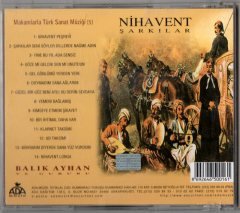 BALIK AYHAN - NİHAVENT ŞARKILAR - CD 2.EL