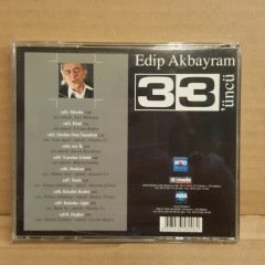 EDİP AKBAYRAM - 33'ÜNCÜ (2002) - CD 2.EL