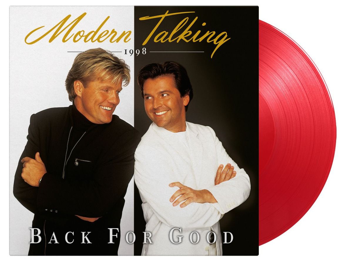 MODERN TALKING - BACK FOR GOOD / 7TH ALBUM (1998) - 2LP 2023 TRANSLUCENT RED VINYL RENKLİ SIFIR PLAK