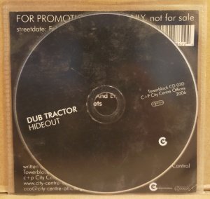DUB TRACTOR – HIDEOUT (2006) - PROMO CD CARDSLEEVE 2.EL
