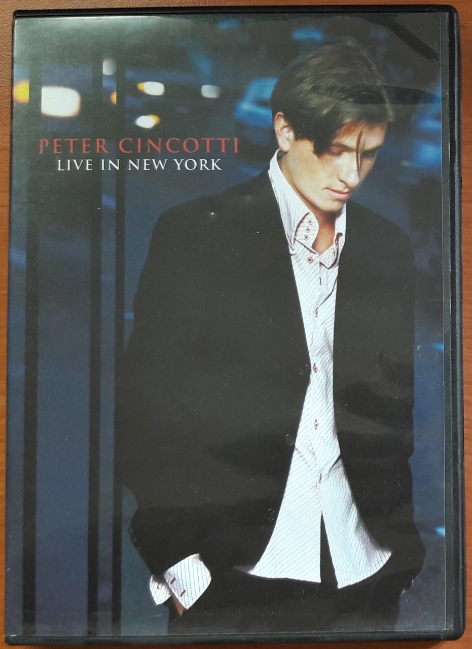 PETER CINCOTTI - LIVE IN NEW YORK (2005) - DVD 2.EL