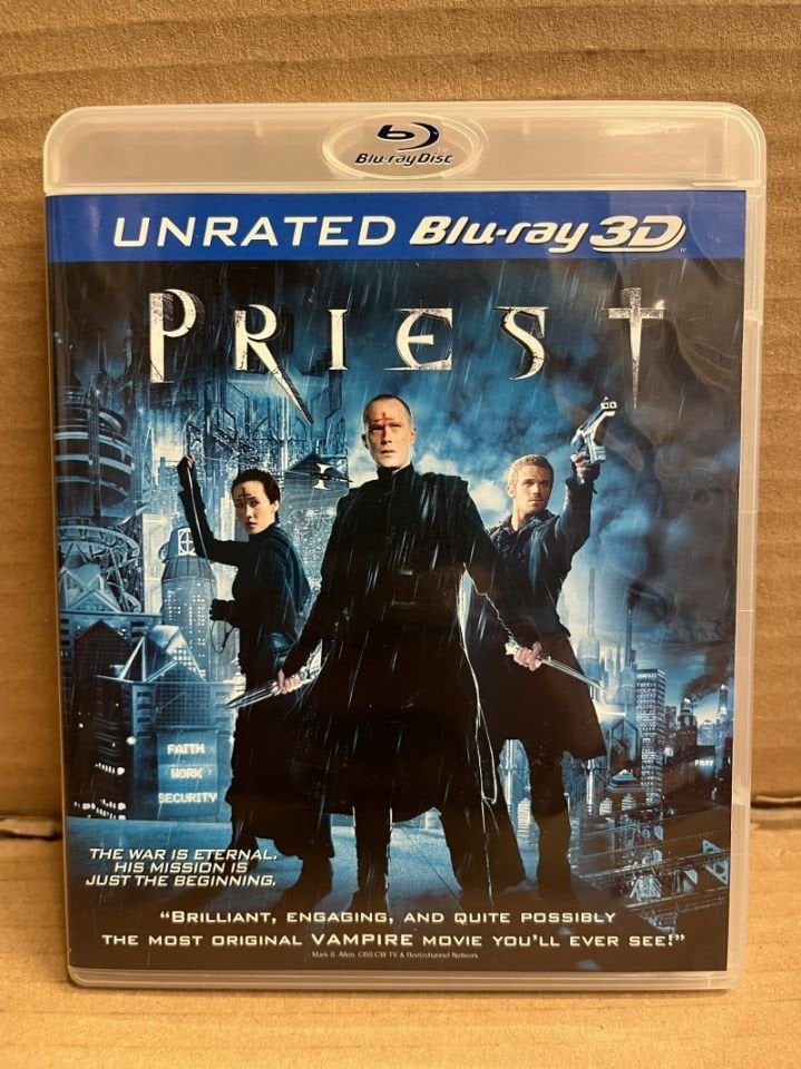 PRIEST - KUTSAL SAVAŞÇI - 3D BLU RAY 2.EL