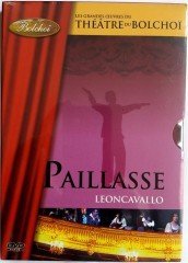 LEONCAVALLO: PAGLIACCI (PAILLASSE) BOLSHOI - DVD SIFIR