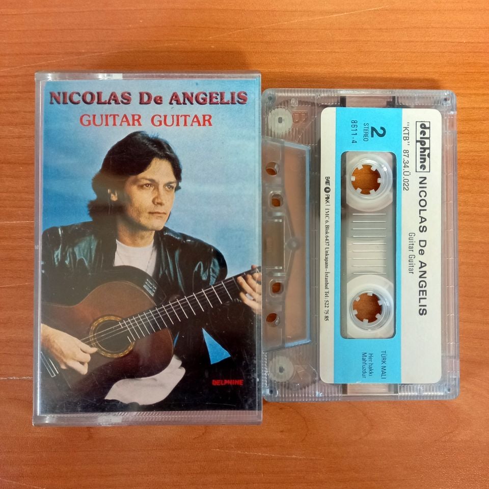 NICOLAS DE ANGELIS - GUITAR GUITAR (1987) - KASET 2.EL