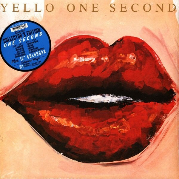 YELLO - ONE SECOND + GOLDRUSH (1987) - LP + 12'' RENKLİ MAXI SINGLE 2022 SIFIR PLAK