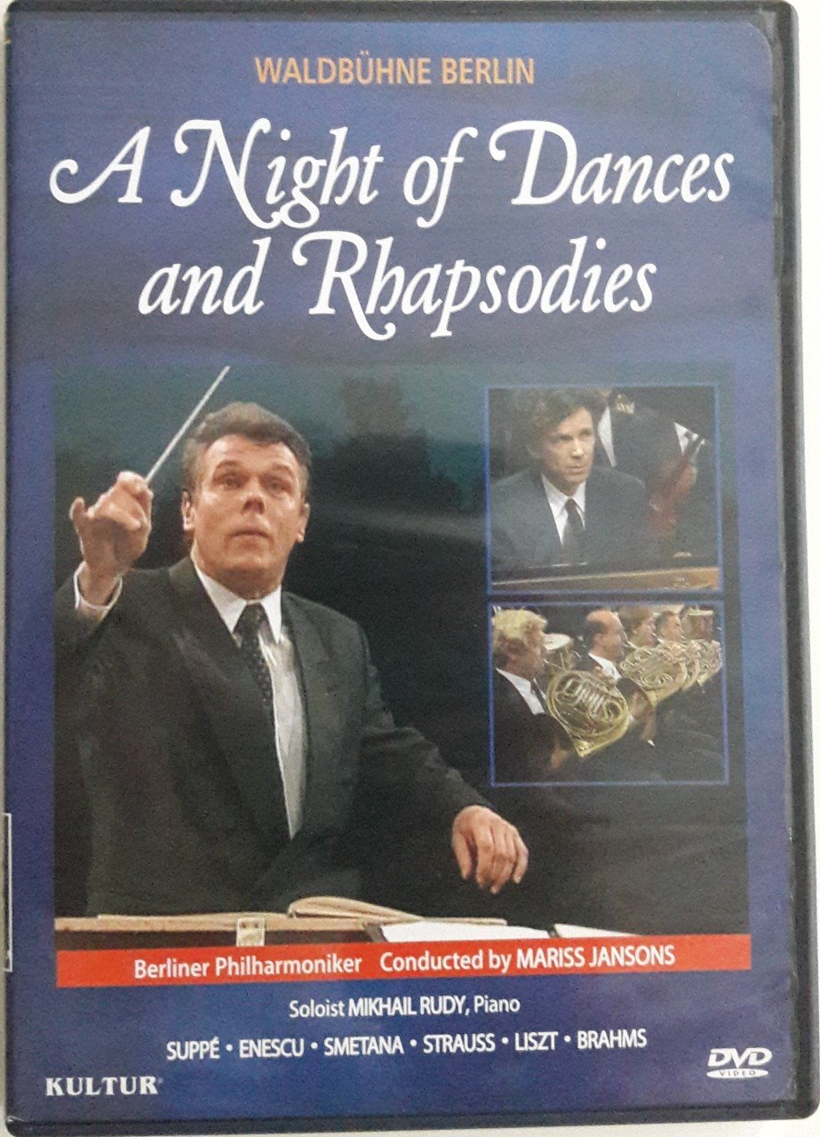 A NIGHT OF DANCES AND RHAPSODIES, BERLINER PHILHARMONIKER, MARISS JANSONS (1994) - DVD 2.EL