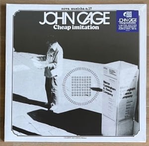 JOHN CAGE - CHEAP IMITATION (1977) - LP 180GR PURPLE COLOURED 2022 EDITION SIFIR PLAK