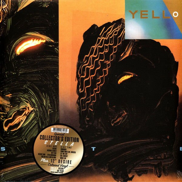 YELLO – STELLA / DESIRE (1985) - LP + 12'' RENKLİ MAXI SINGLE 2022 SIFIR PLAK