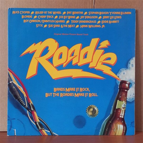 ROADIE: ORIGINAL MOTION PICTURE SOUND TRACK / ALICE COOPER, PAT BENETAR, BLONDIE, CHEAP TRICK, STYX, JAY FERGUSON (1980) - 2LP 2.EL PLAK