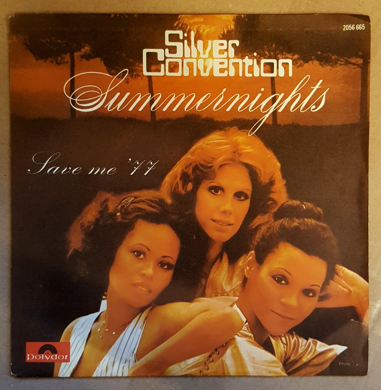 SILVER CONVENTION - SUMMERNIGHTS / SAVE ME (1977) - 7'' 45 DEVİR SINGLE PLAK