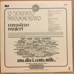 MASSIMO RANIERI - 'O SURDATO 'NNAMMURATO (1980) 2.EL PLAK
